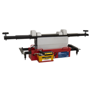 Air Jacking Beam 2 Tonne with Arm Extenders & Flat Roller Supports