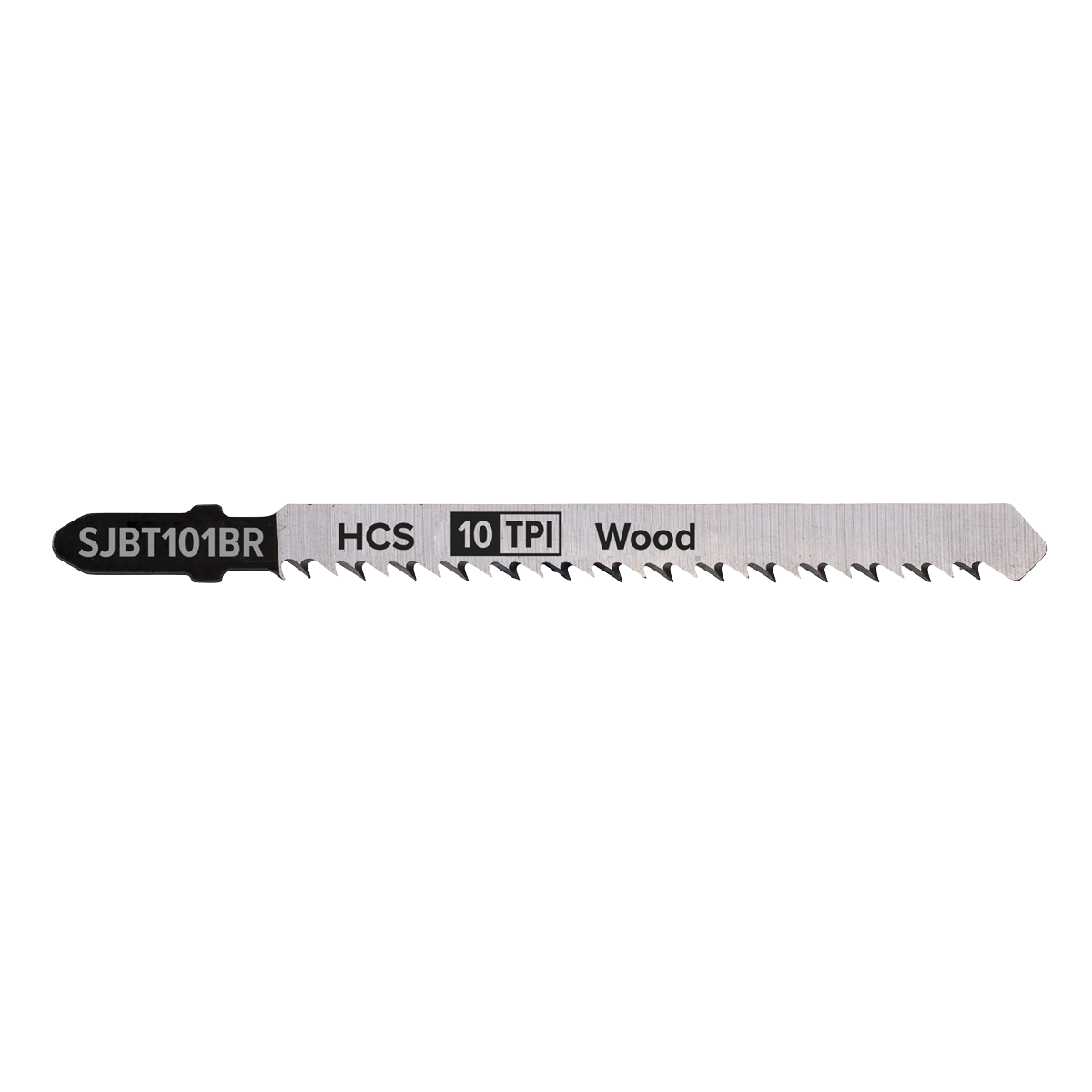 Jigsaw Blade for Hard Wood Downward Cut 100mm 10tpi - Pack o