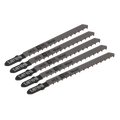 Jigsaw Blade for Hard Wood 100mm 10tpi - Pack of 5