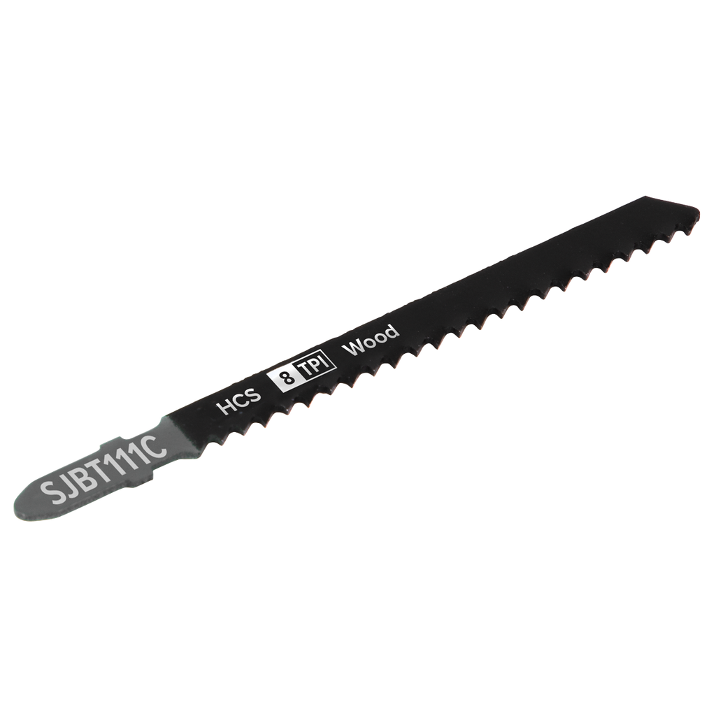 Jigsaw Blade for General Wood 100mm 8tpi - Pack of 5