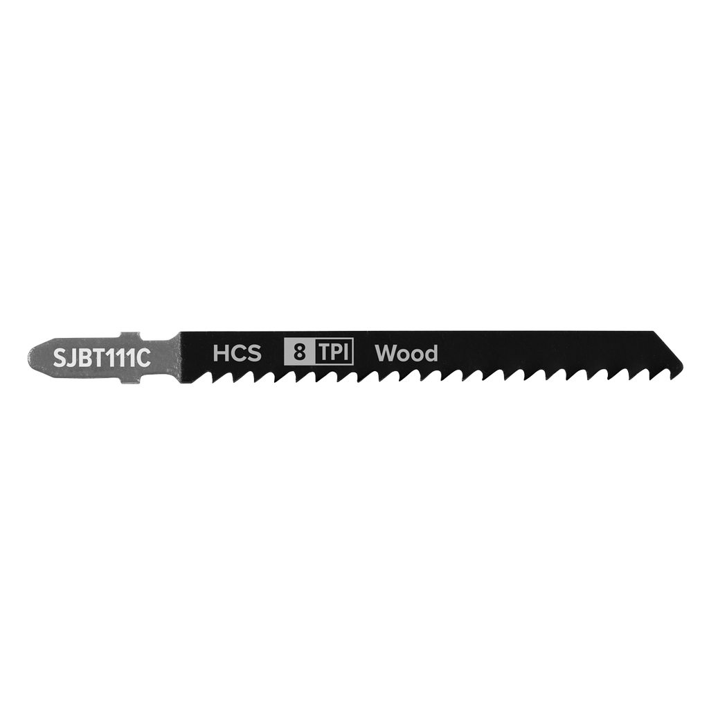 Jigsaw Blade for General Wood 100mm 8tpi - Pack of 5