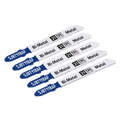 Jigsaw Blade for Metal 75mm 21tpi - Pack of 5