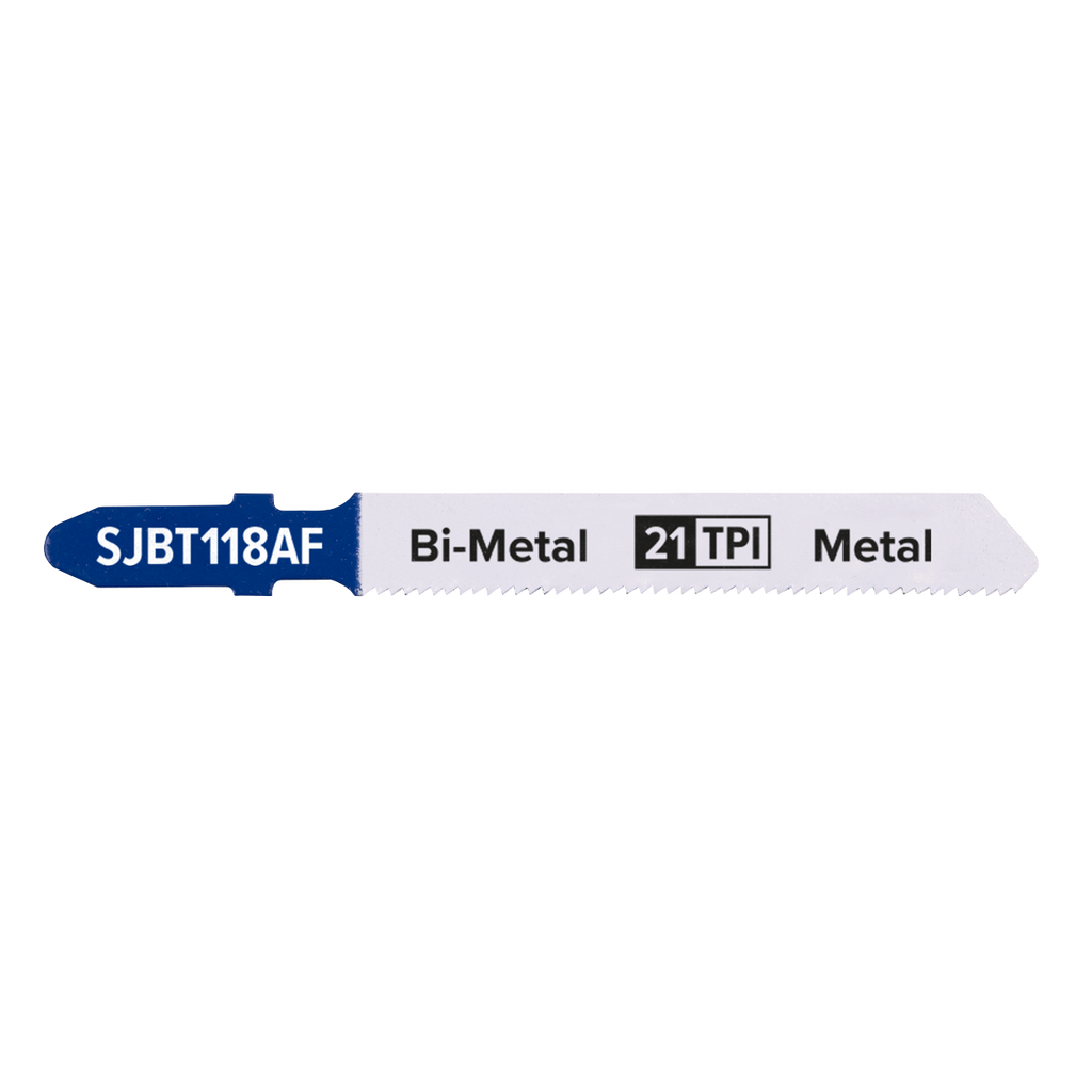 Jigsaw Blade for Metal 75mm 21tpi - Pack of 5