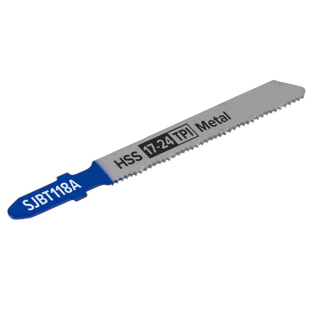 Jigsaw Blade for Metal 92mm 17-24tpi - Pack of 5