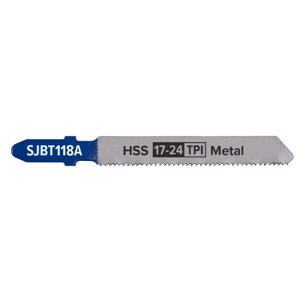 Jigsaw Blade for Metal 92mm 17-24tpi - Pack of 5