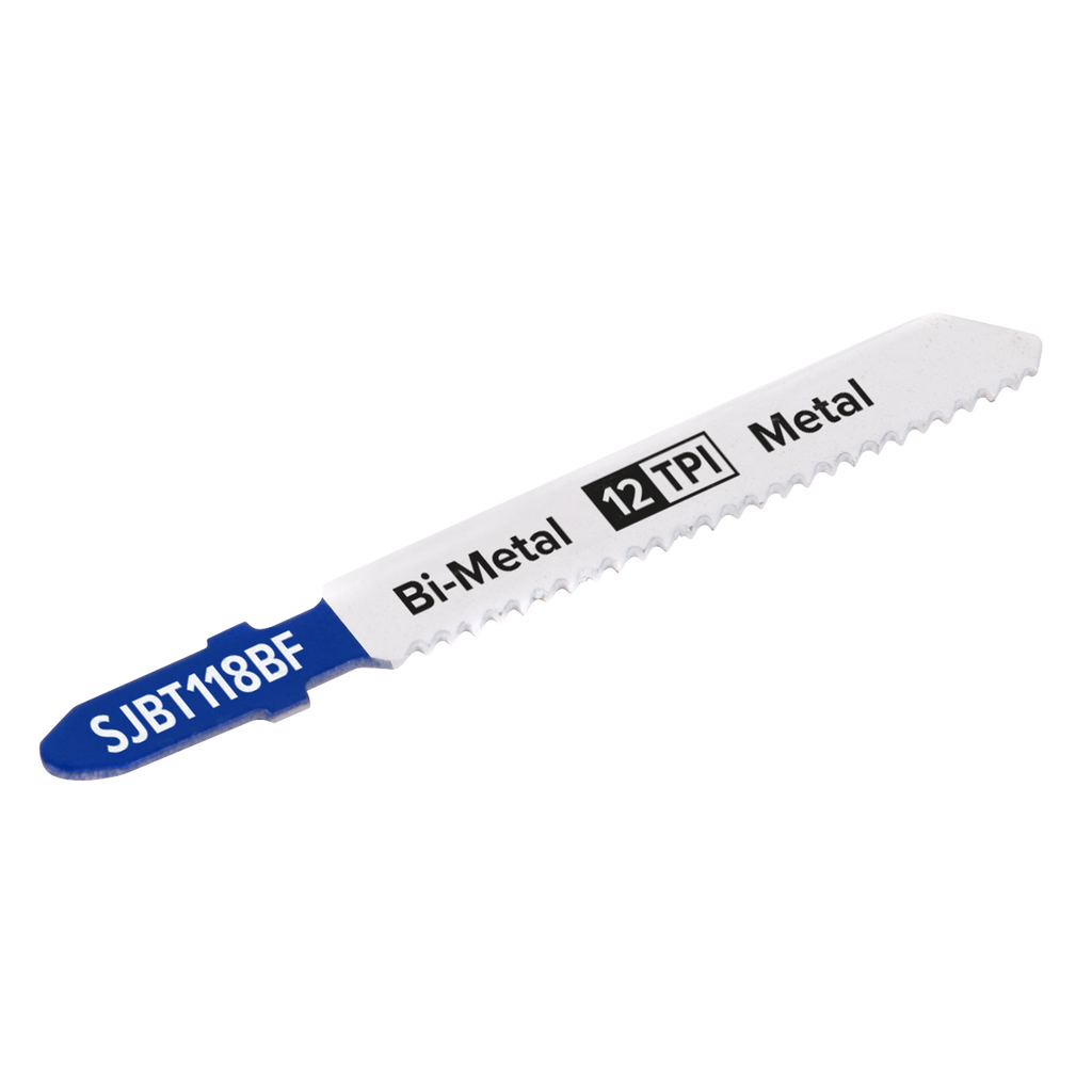 Jigsaw Blade for Metal 75mm 12tpi - Pack of 5
