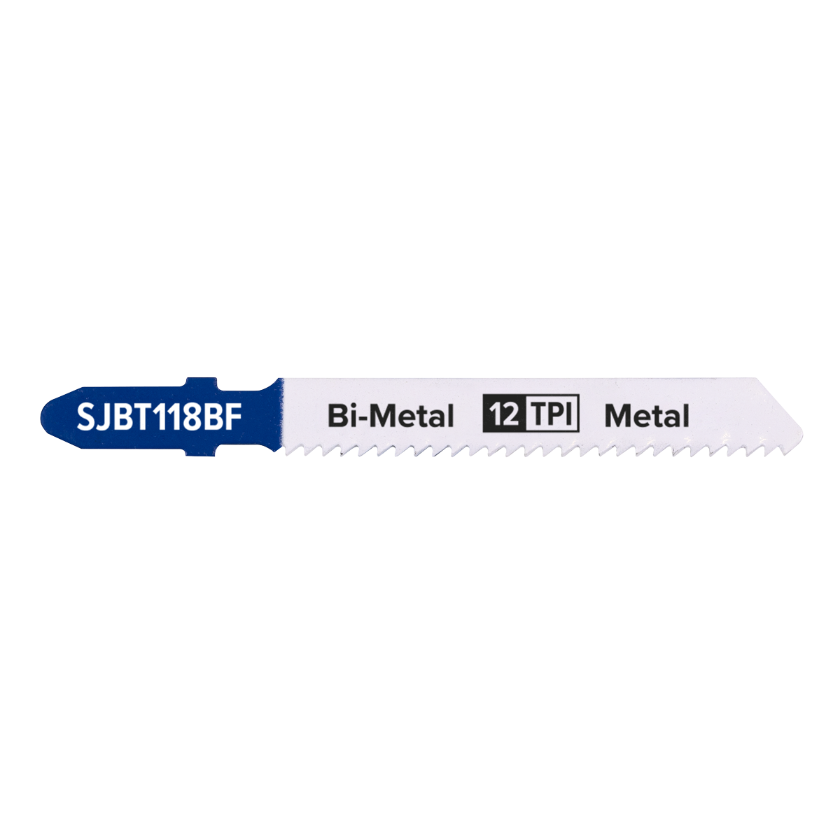 Jigsaw Blade for Metal 75mm 12tpi - Pack of 5