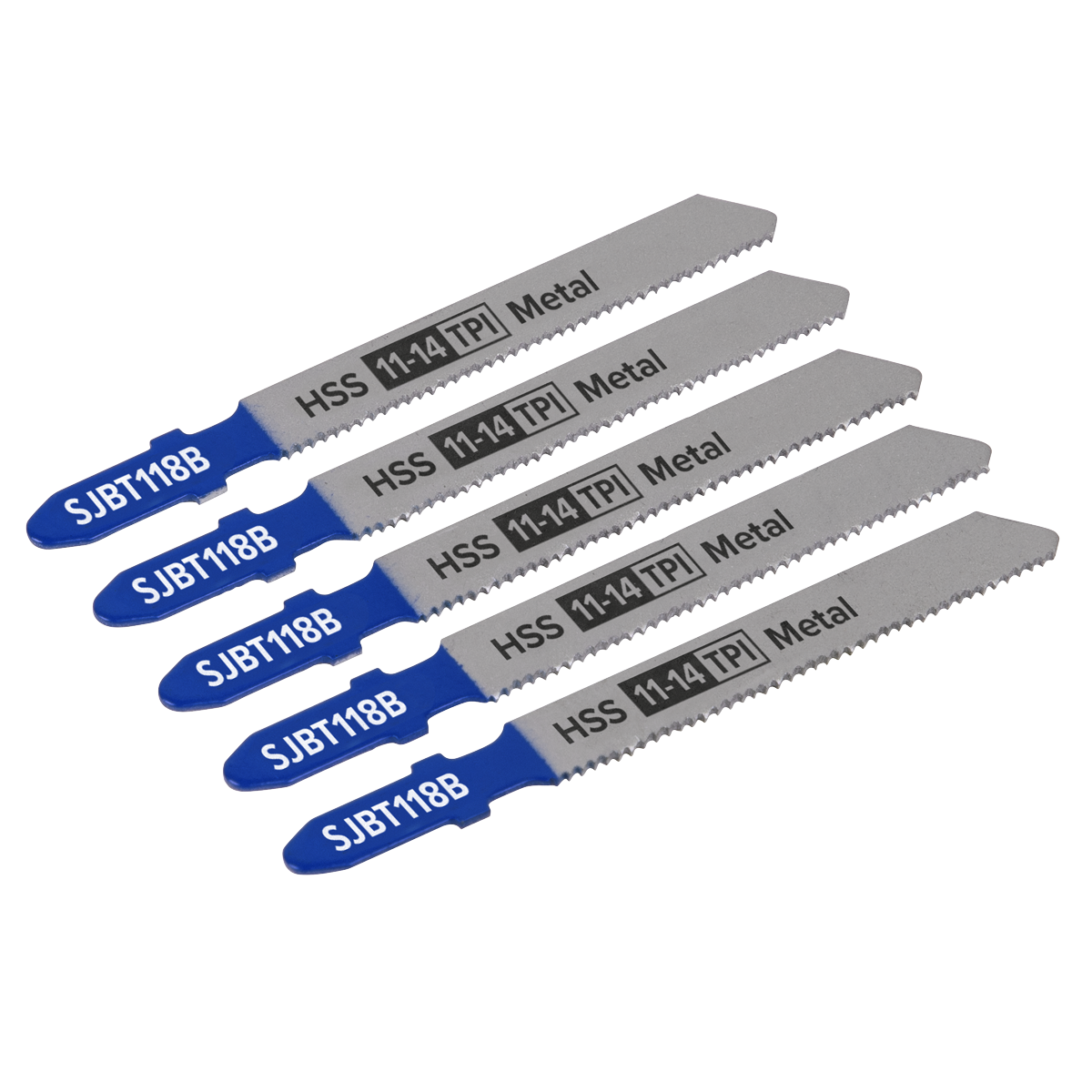 Jigsaw Blade for Metal 92mm 11-14tpi - Pack of 5