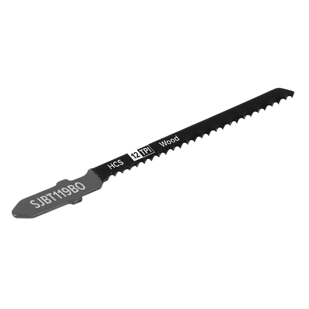 Jigsaw Blade for General Wood 75mm 12tpi - Pack of 5