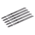 Jigsaw Blade for Aluminium 100mm 8tpi - Pack of 5