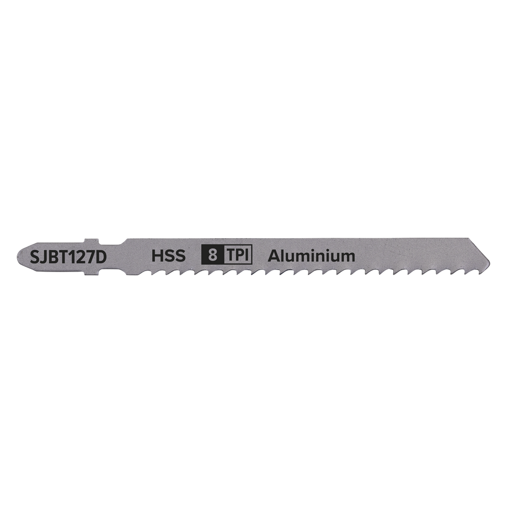Jigsaw Blade for Aluminium 100mm 8tpi - Pack of 5