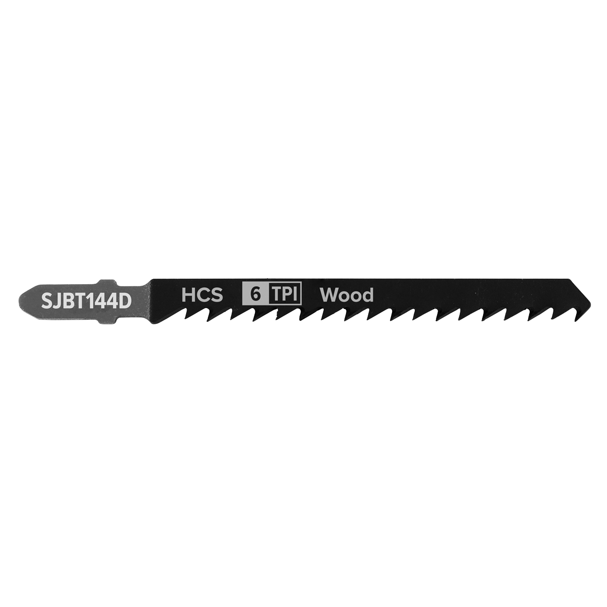 Jigsaw Blade for General Wood 100mm 6tpi - Pack of 5