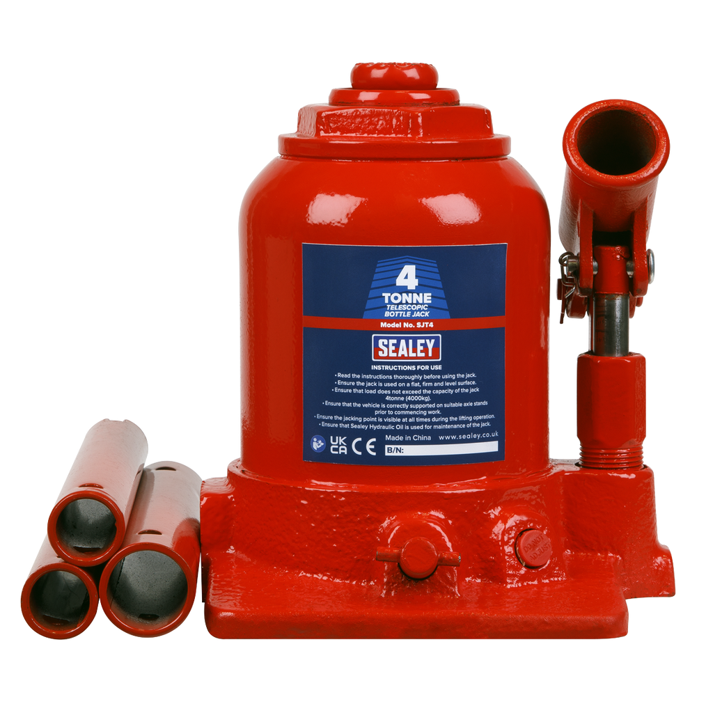 Telescopic Bottle Jack, 4 Tonne (SJT4)