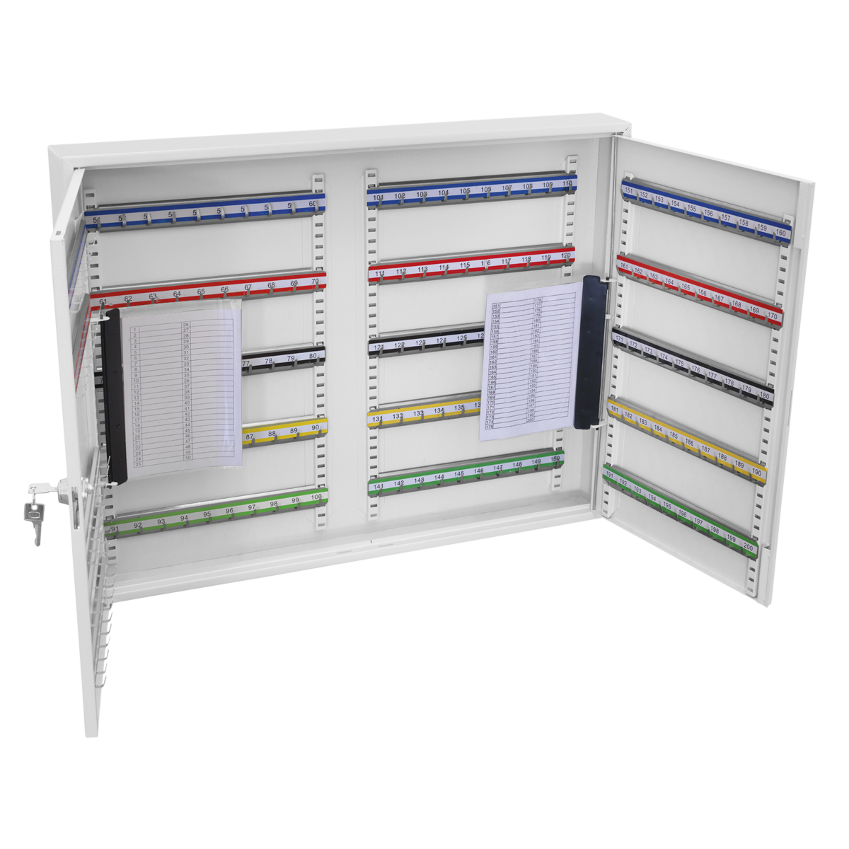 Wide Key Cabinet 200 Key Capacity