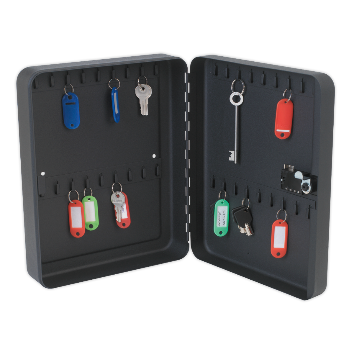 Key Cabinet with Tumbler Lock 36 Key Capacity