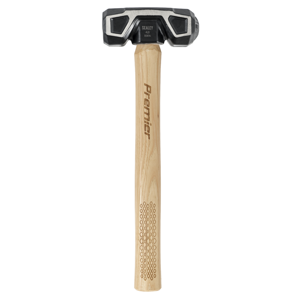 Premier Short Handle Sledge Hammer with Hickory Shaft 4lb
