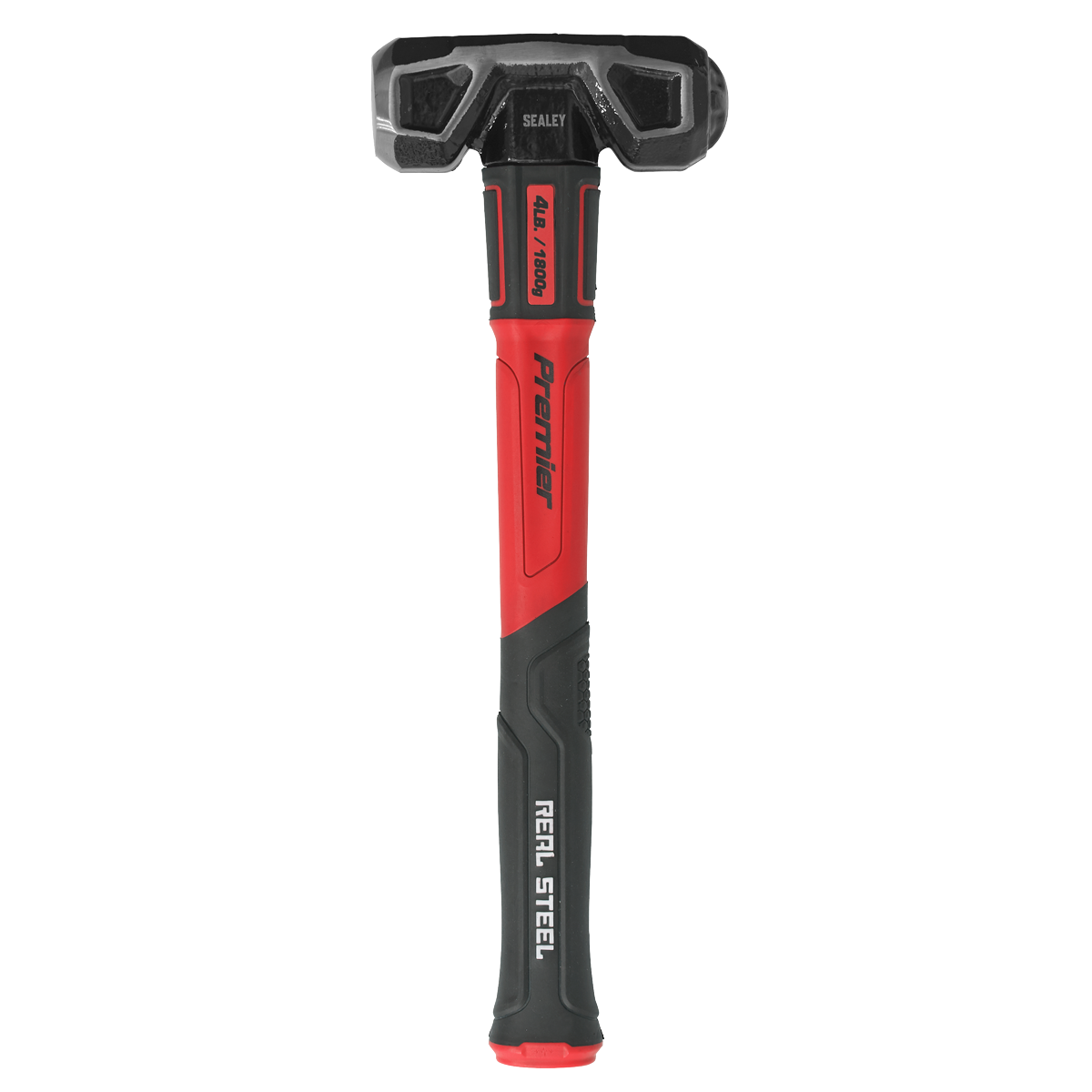Premier Short Handle Sledge Hammer with Fibreglass Shaft 4lb