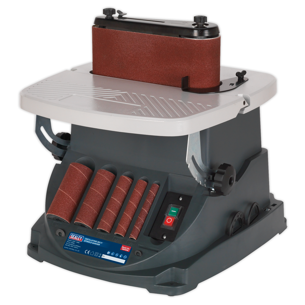 Oscillating Belt & Spindle/Bobbin Sander 230V