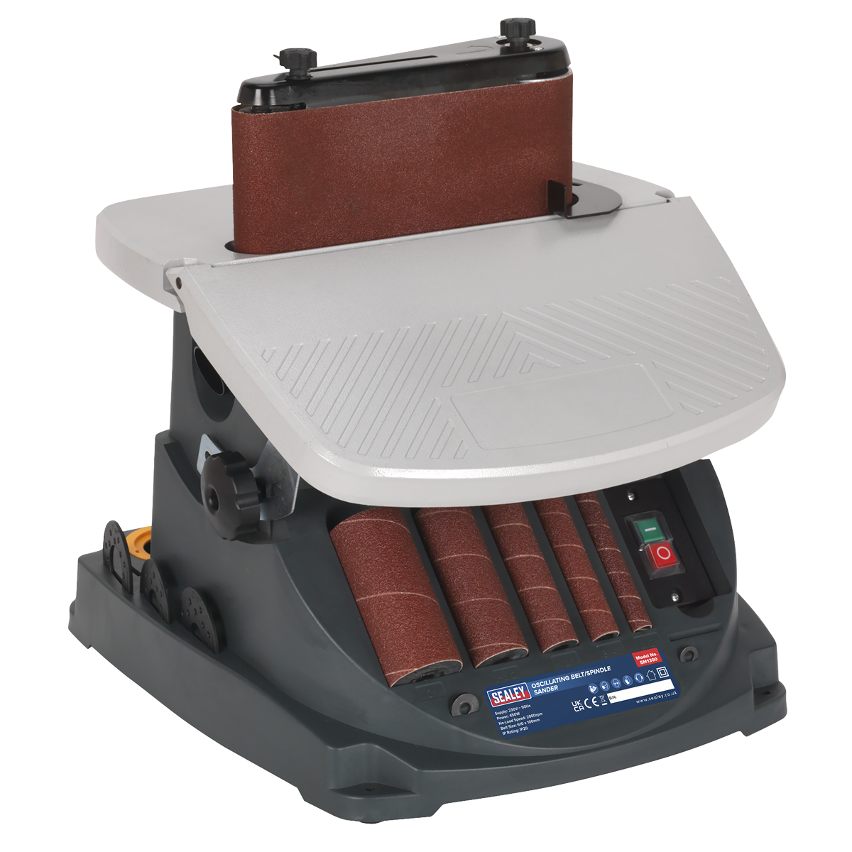 Oscillating Belt & Spindle/Bobbin Sander 230V