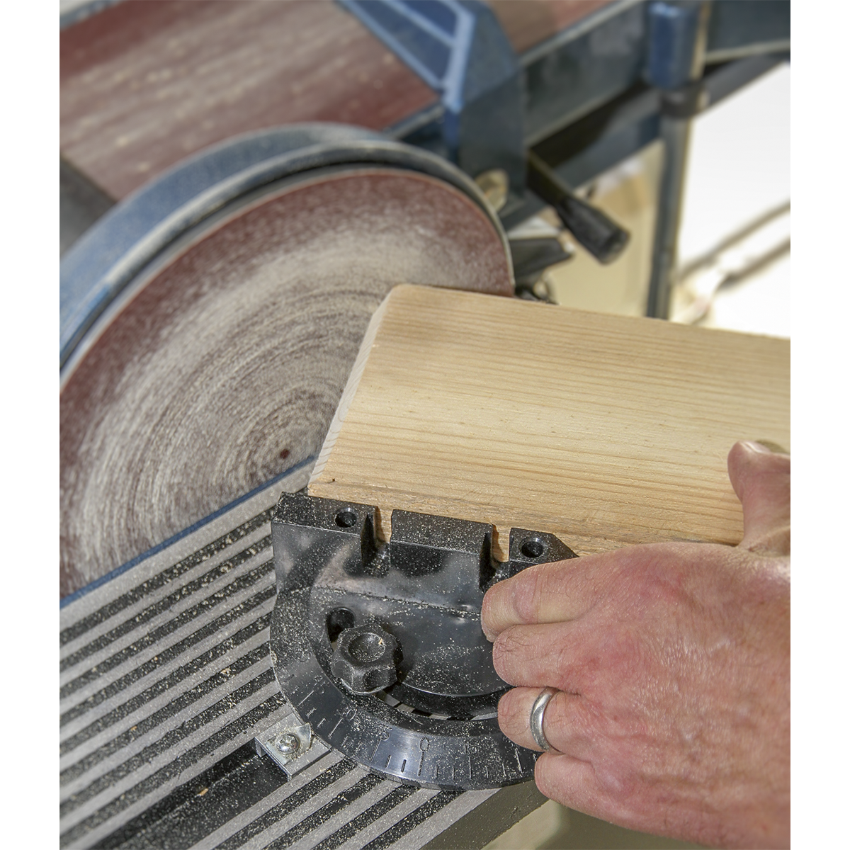 Floor Standing 1220 x 150mm Belt/230mm Disc Sander
