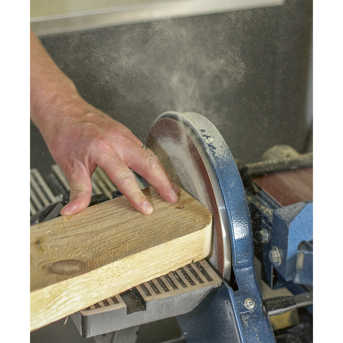 Floor Standing 1220 x 150mm Belt/230mm Disc Sander