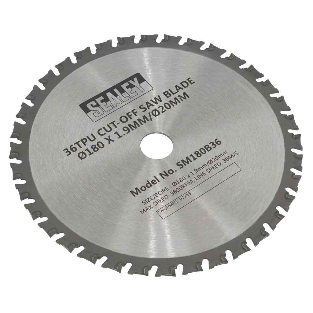 Cut-Off Saw Blade 180 x 1.9mm/20mm 36tpu
