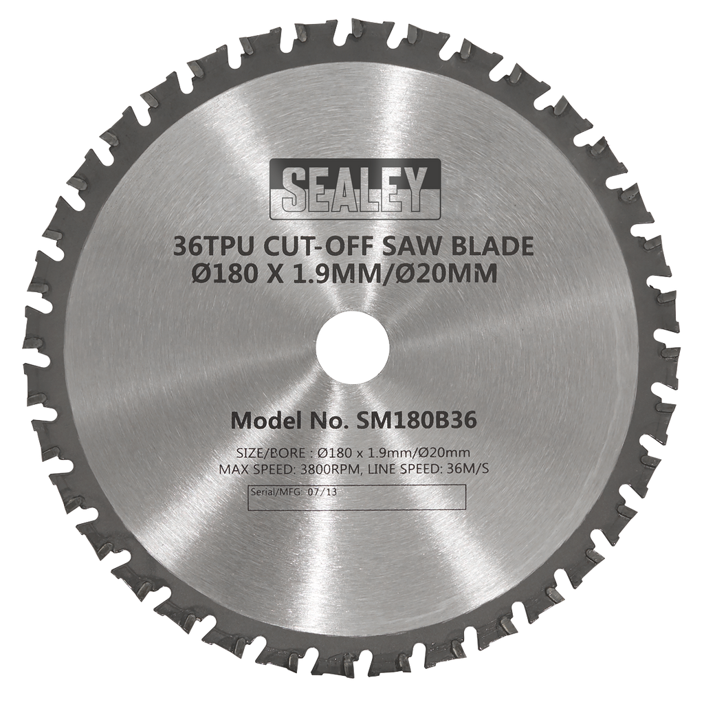 Cut-Off Saw Blade 180 x 1.9mm/20mm 36tpu