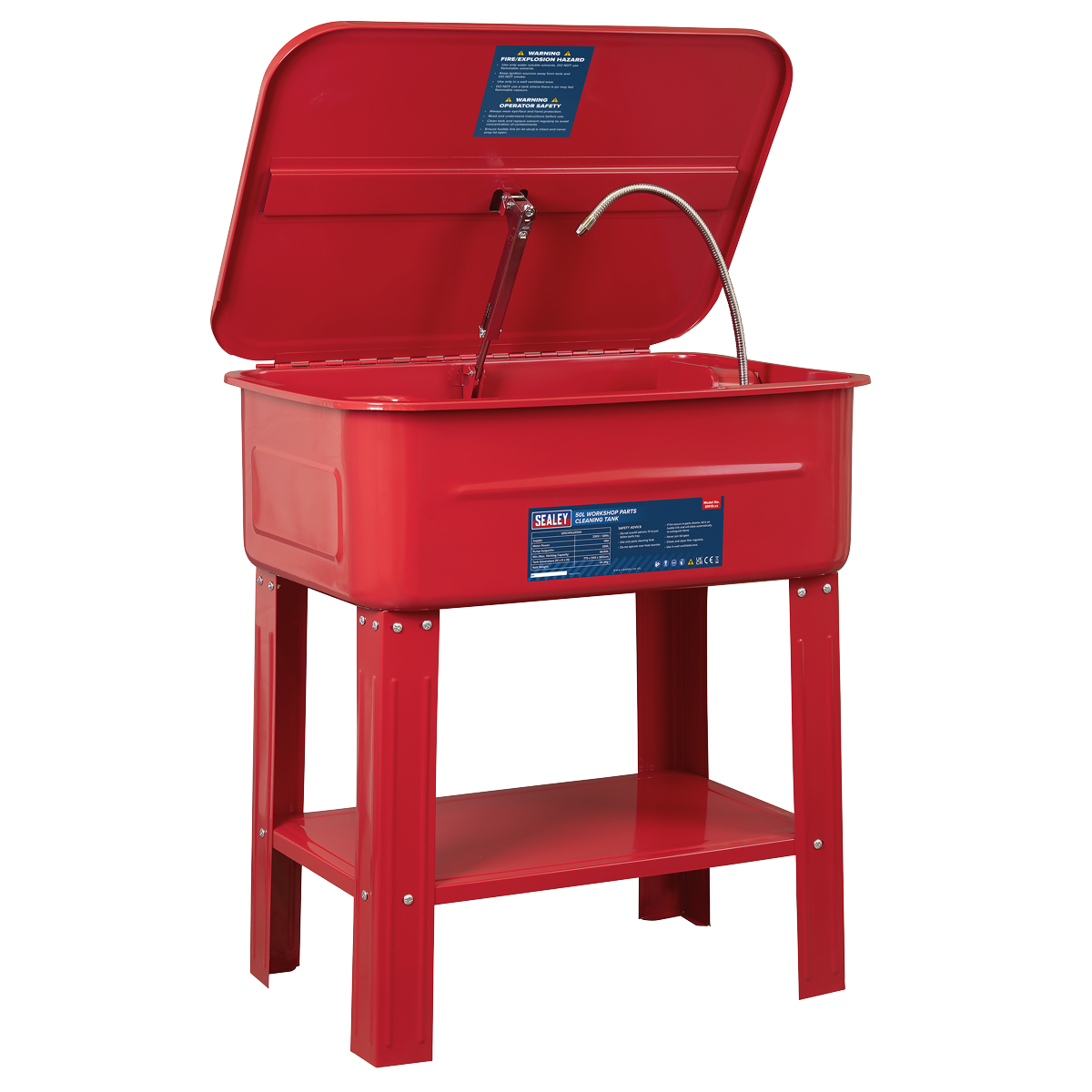 Workshop Parts Washer 50L
