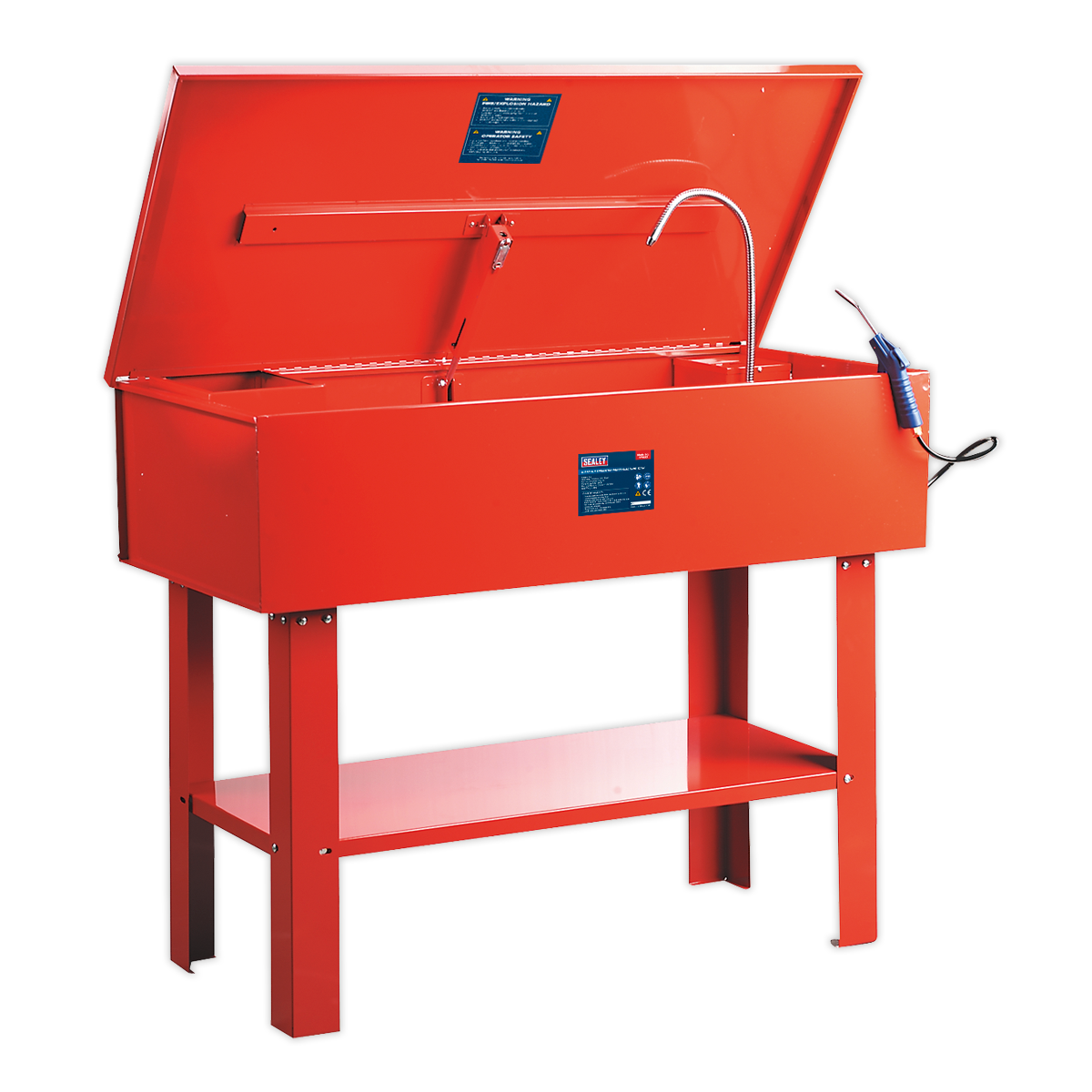 Air Operated Parts Washer with Turbo Feature 85L