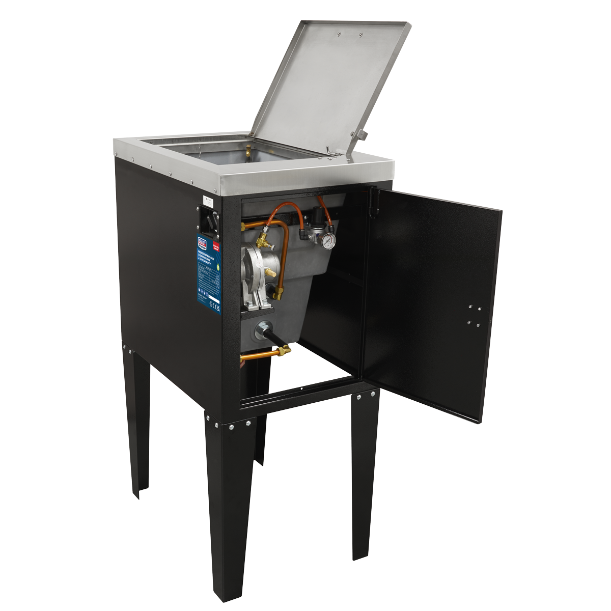 Premier Spray Gun Cleaning Tank 2 Gun Capacity