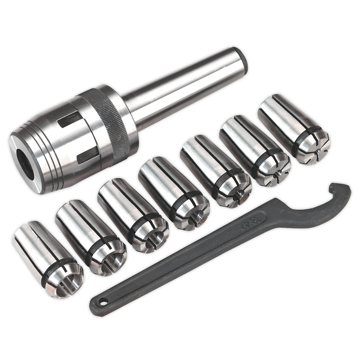 Mill Chuck Set MT3-M12 4-16mm
