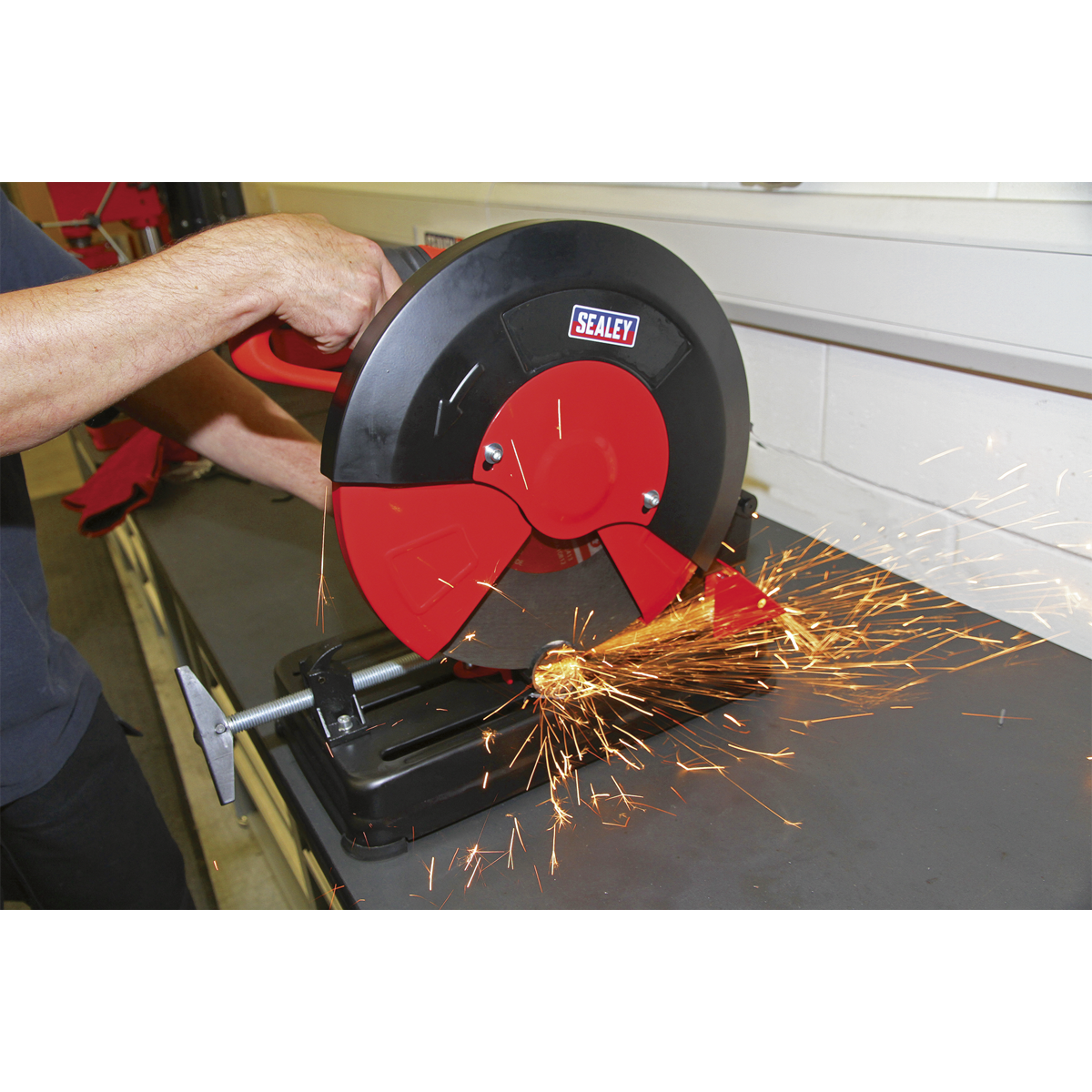 Portable Abrasive Disc Cut-Off Saw 355mm 230V