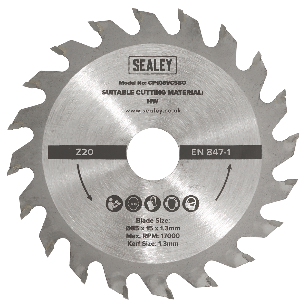 20tpu Circular Saw Blade Ø85 x 15 x 1.3mm