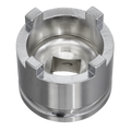 Motorcycle Swingarm Locknut Socket 4-Pin 43mm