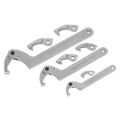 Adjustable C-Spanner Hook & Pin Wrench Set 11pc