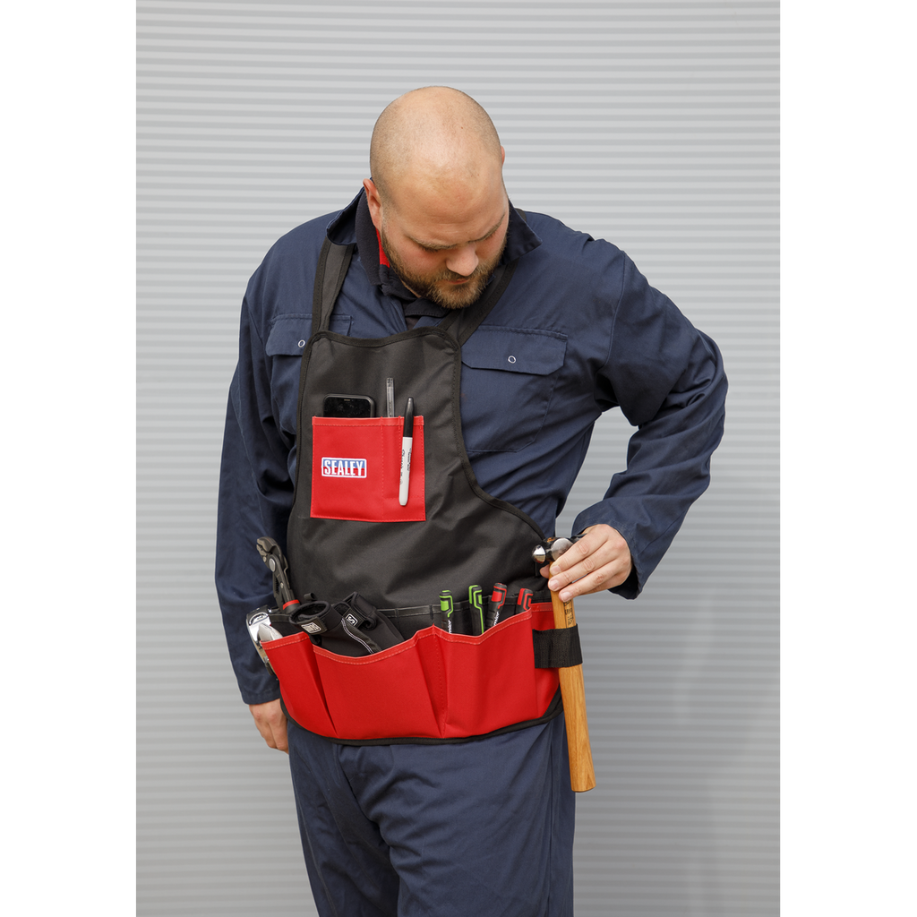 Mechanic's Tool Apron, 16-Pocket (SMC44)