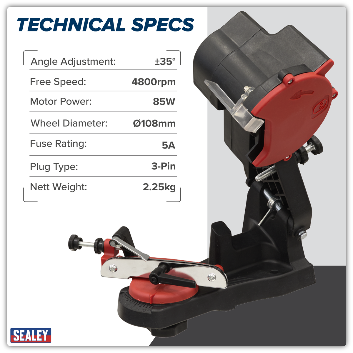 Bench Mounting Chainsaw Sharpener 85W