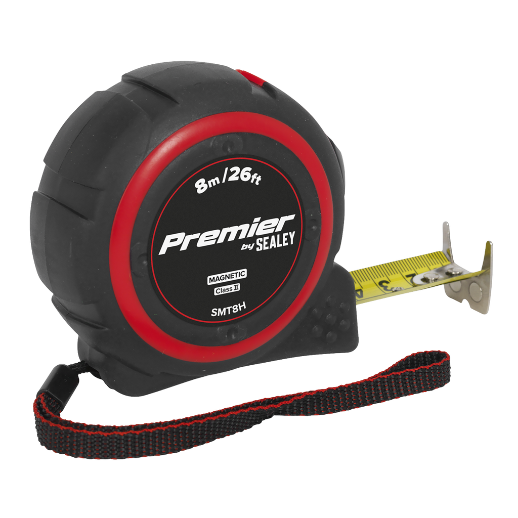 Premier Heavy-Duty Tape Measure 8m(26ft)
