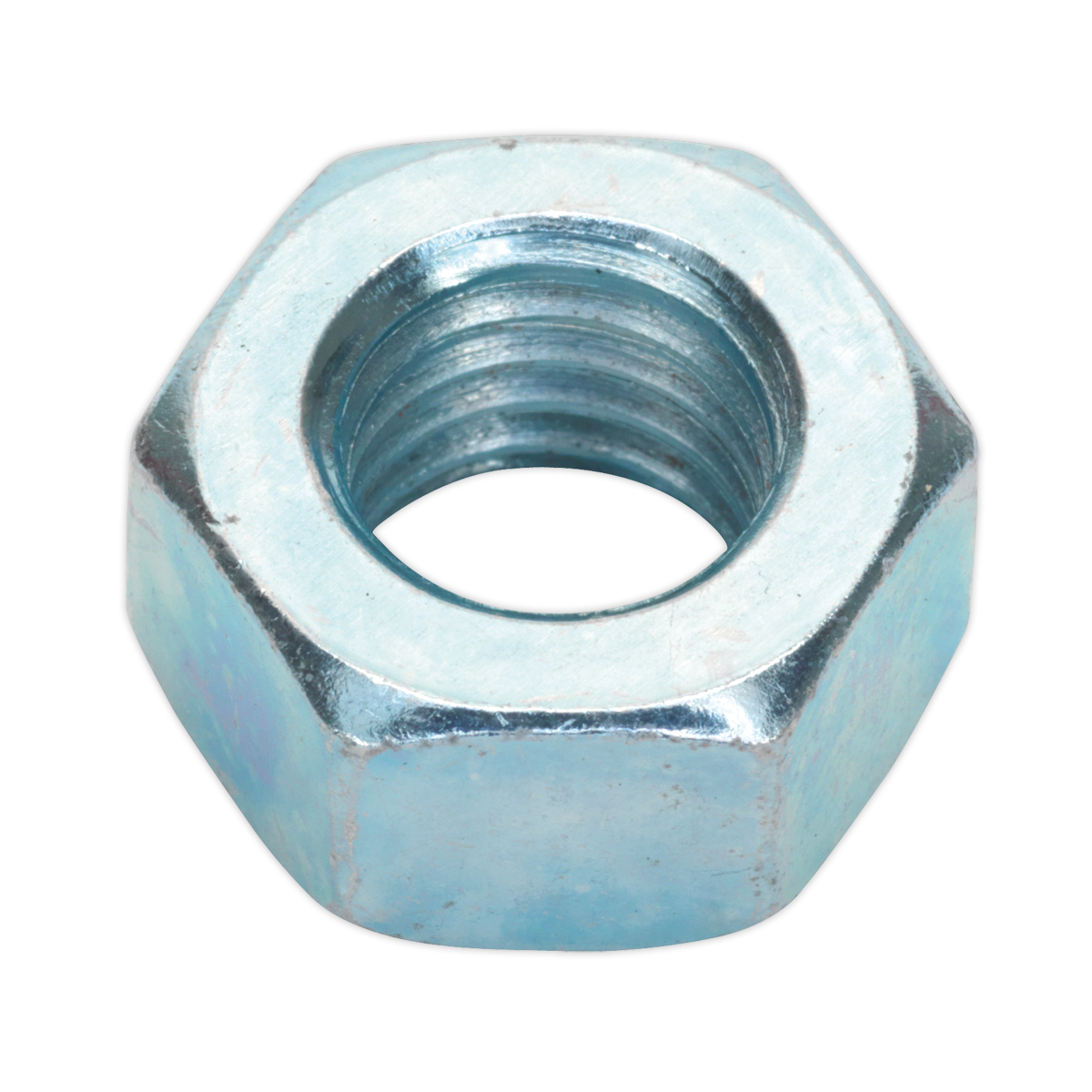 Zinc Plated Steel Nut M12, DIN 934 - Pack of 25