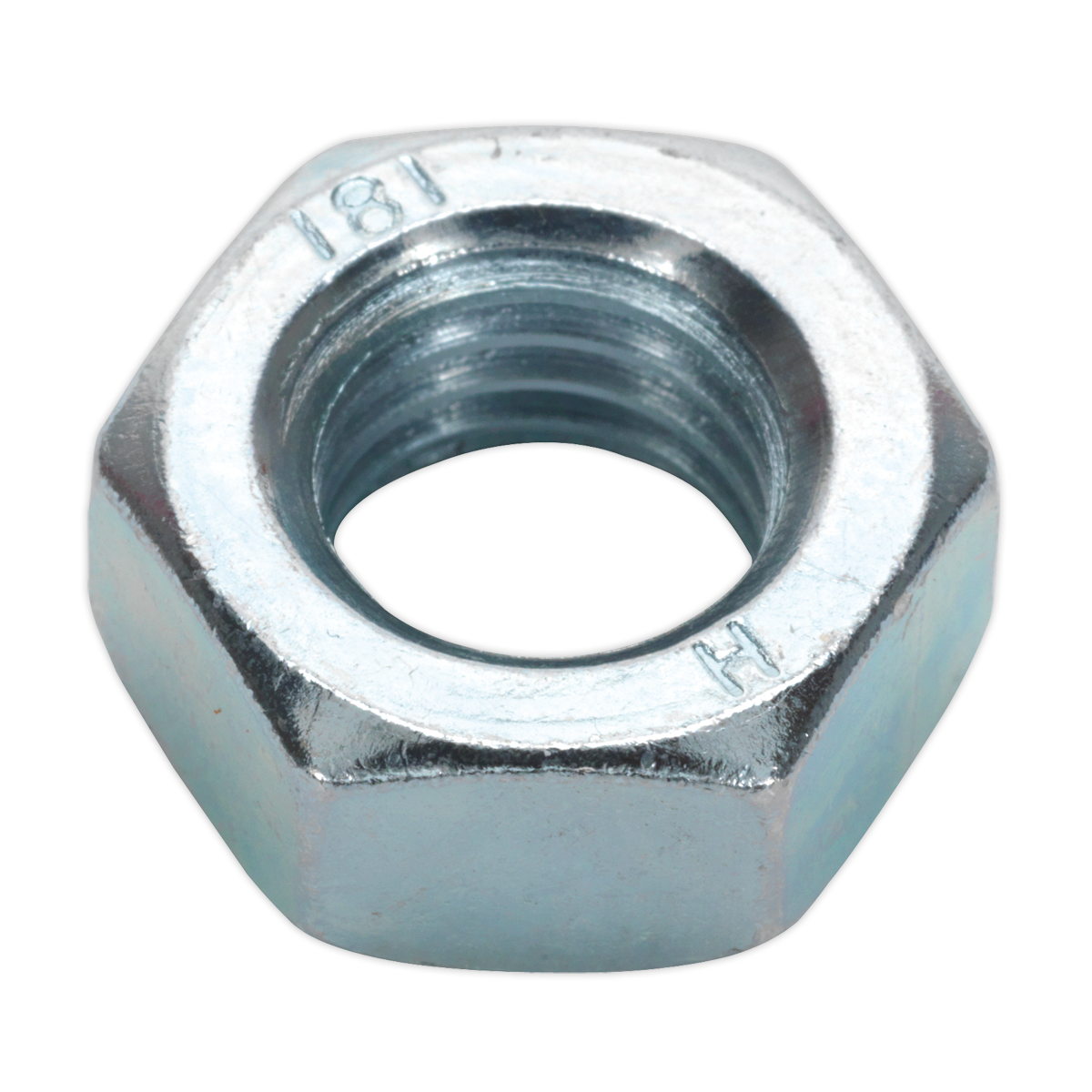 Zinc Plated Steel Nut M14, DIN 934 - Pack of 25