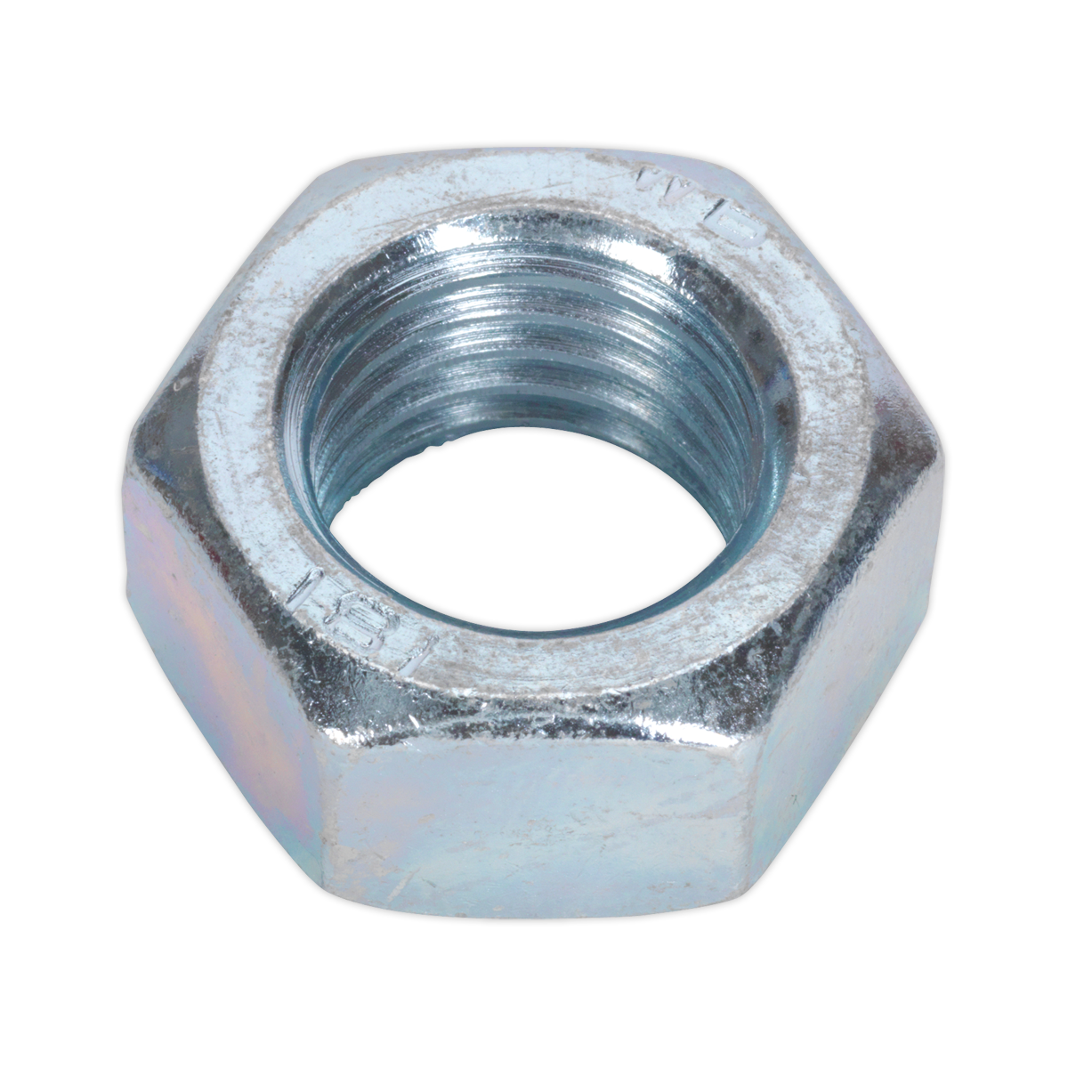 Zinc Plated Steel Nut M24, DIN 934 - Pack of 5