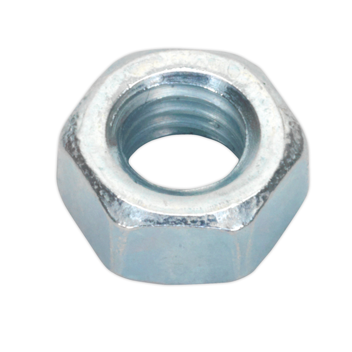 Zinc Plated Steel Nut M5, DIN 934 - Pack of 100