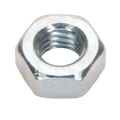 Zinc Plated Steel Nut M6, DIN 934 - Pack of 100