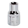 Premier Fully Polished Socket 1/2"Sq Drive 9mm