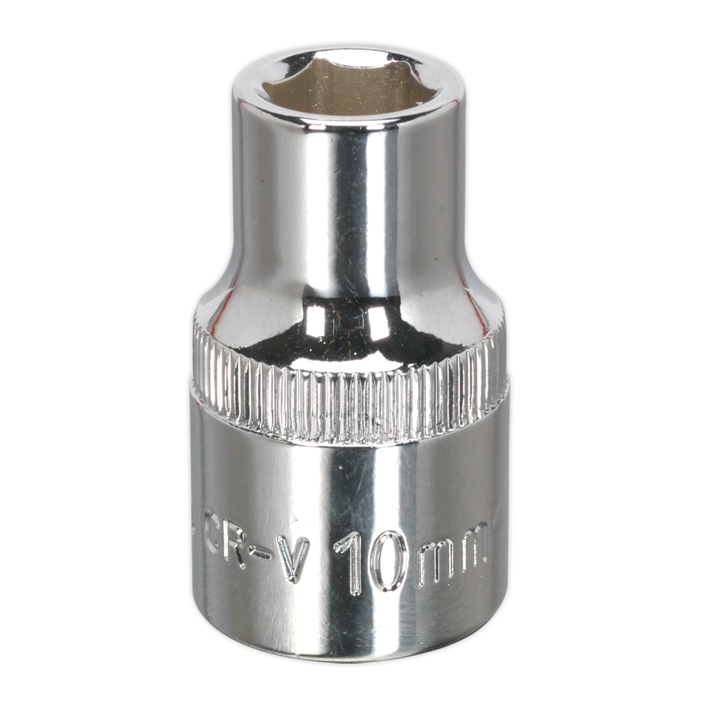 Premier Fully Polished Socket 1/2"Sq Drive 10mm