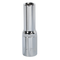 Premier Fully Polished Deep Socket 1/2"Sq Drive 11mm