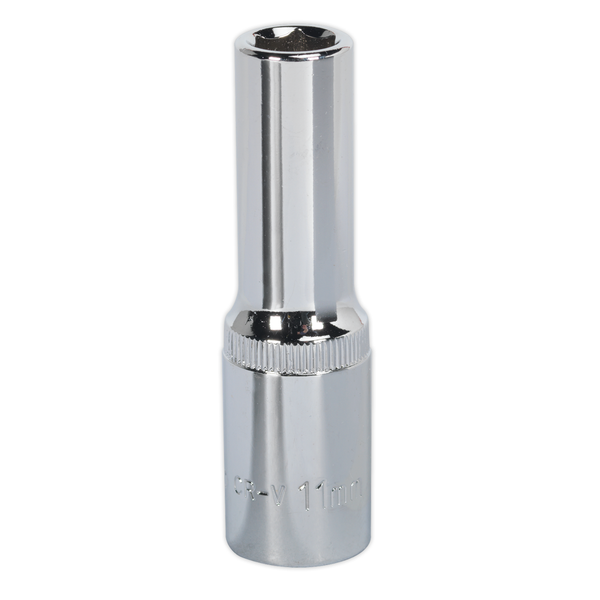 Premier Fully Polished Deep Socket 1/2"Sq Drive 11mm