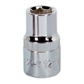 Premier Fully Polished Socket 1/2"Sq Drive 12mm