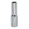 Premier Fully Polished Deep Socket 1/2"Sq Drive 12mm