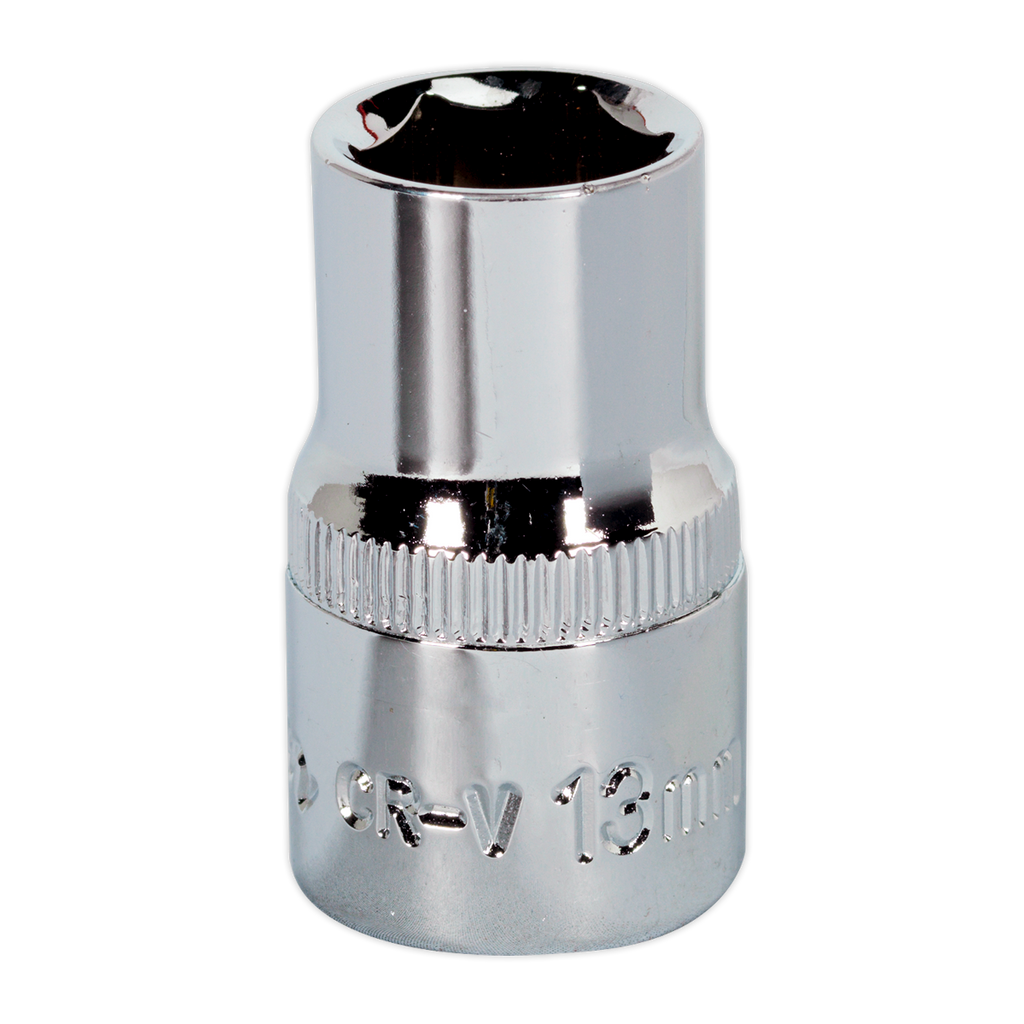 Premier Fully Polished Socket 1/2"Sq Drive 13mm